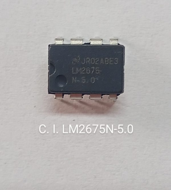 C. I. LM2675N-5.0/NOPB REGULADOR DE VOLTAGEM CHAVEADO 5V 1A DIP-8