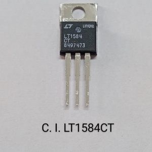 C. I. LT1584CT – Circuito integrado regulador de voltagem low dropout AJUSTÁVEL; 7A; TO-220;