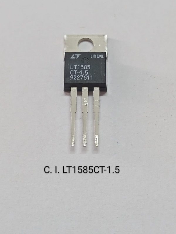 LT1585CT-1.5 Circuito integrado regulador de voltagem low dropout 1,5V; 4,6A