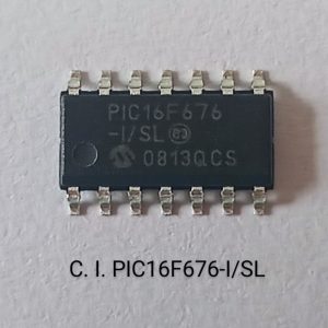 C. I. Microcontrolador PIC16F676-I/SL SMD