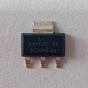 C. I. AS1117L-3.3/TR-HF Regulador de tensão 3,3V Low Dropout (LDO) smd SOT-223.