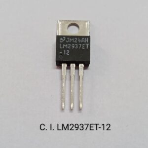 C. I. LM2937ET-12 TO-220 Circuito integrado regulador de voltagem 12V; 500mA; low dropout (0,5V) em TO-220