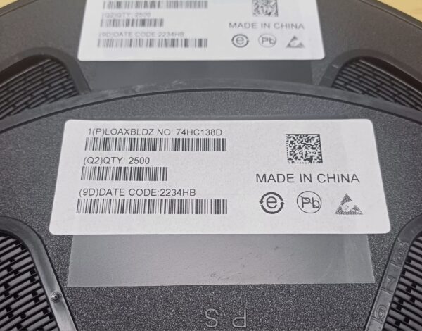 74HC138 SMD - 74HC138D - Image 2