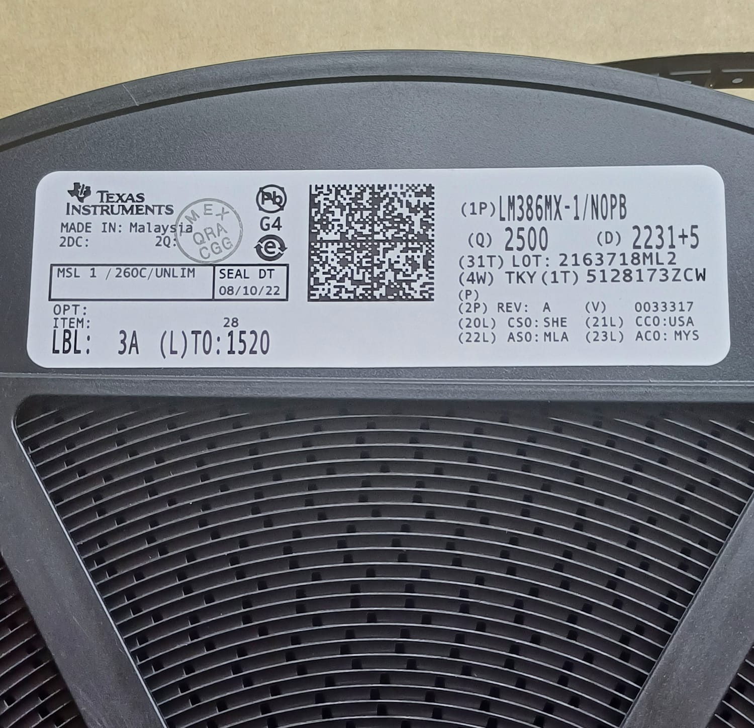 LM386MX-1 NOPB - Imagem 2