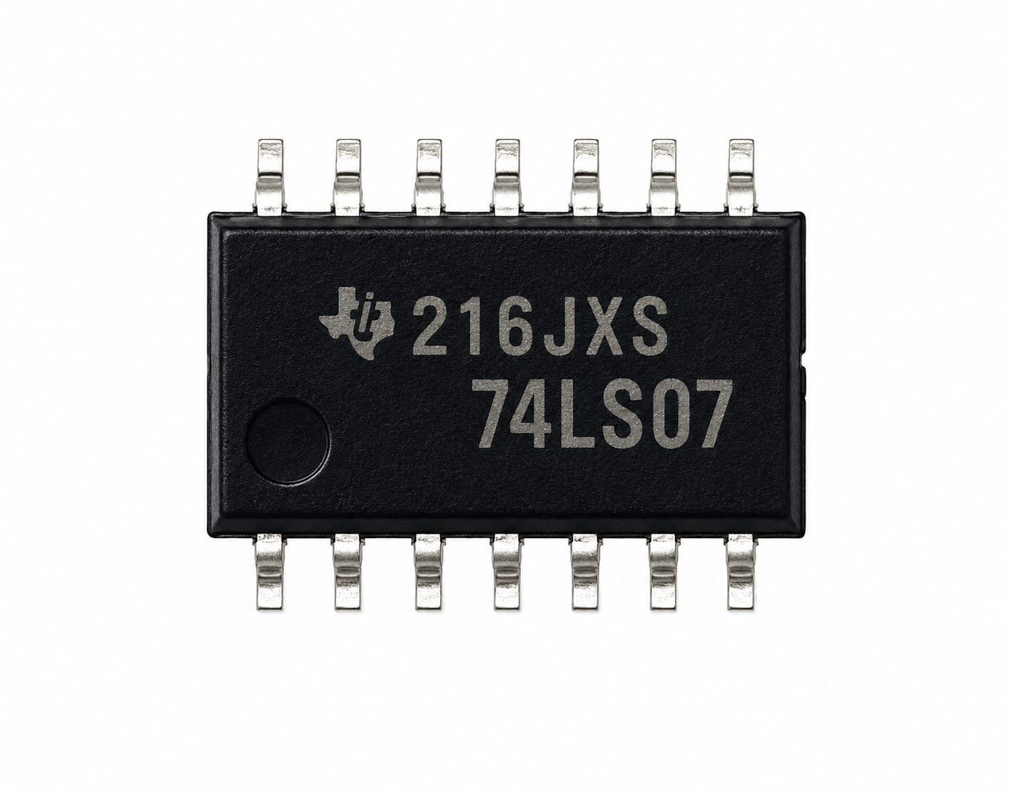 74LS07 SMD SN74LS07NSLE SO-14 LARGO (10,2mm X 5,2mm)